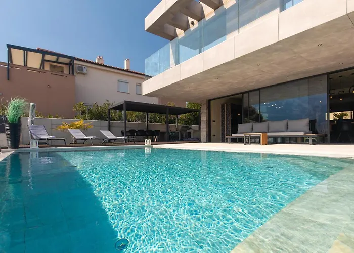 Vila Luxury Besca With Sauna And Jacuzzi Baška